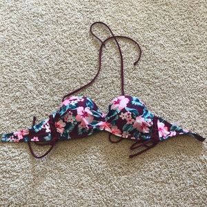 Bathing suit push up top